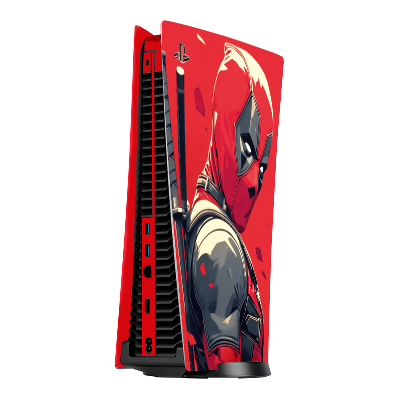 Deadpool Skin Playstation 5 Fat