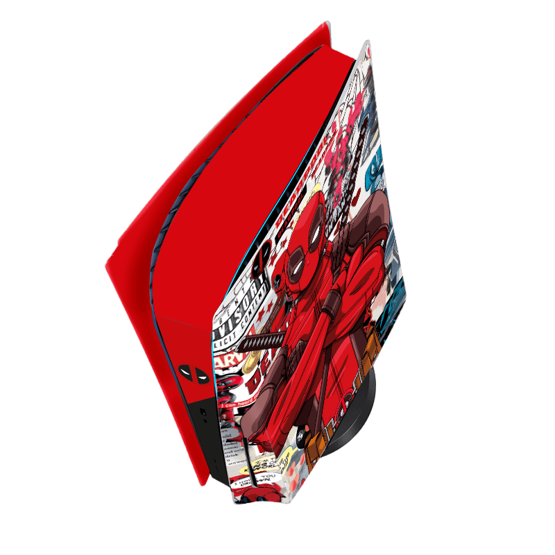 Deadpool Skin Playstation 5 Fat