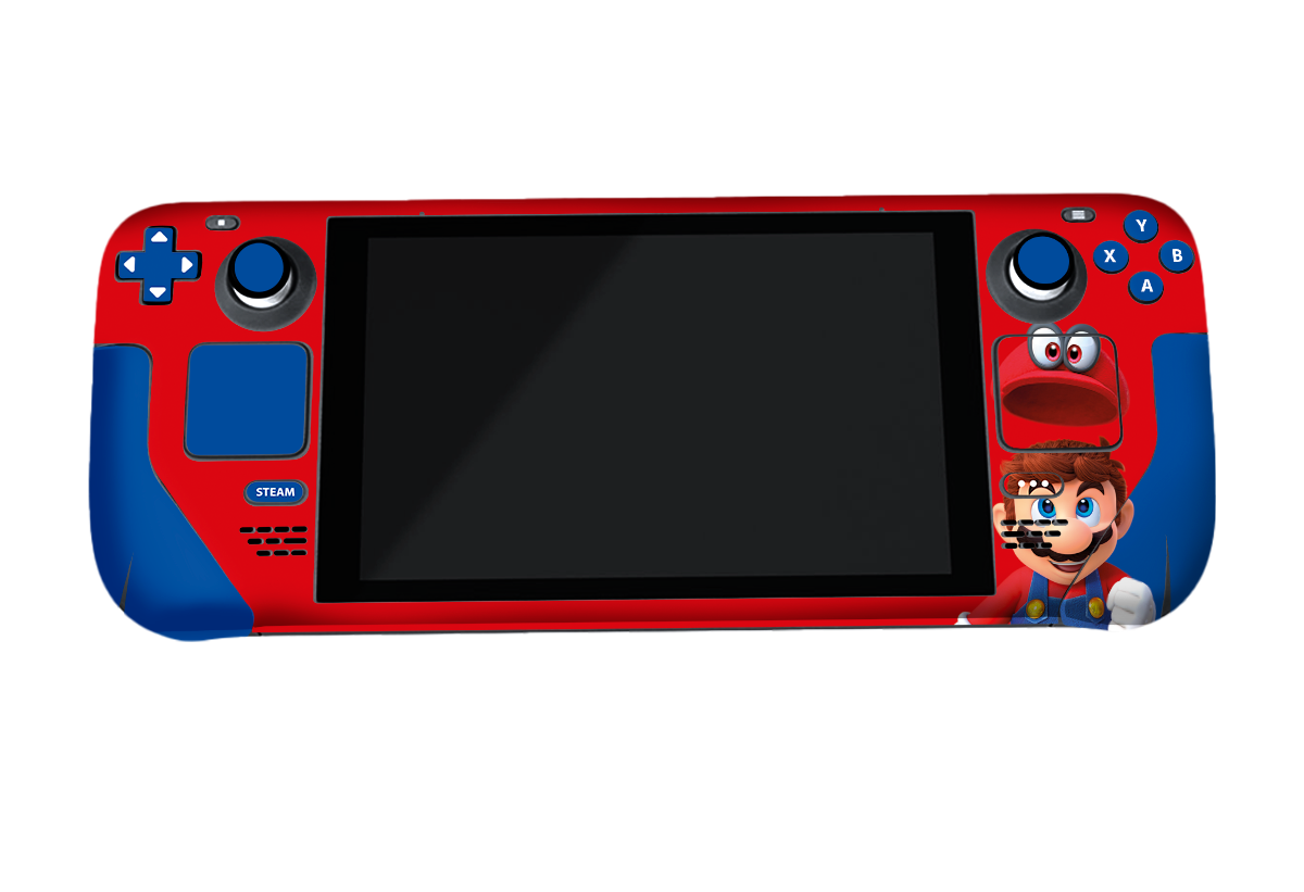 Mario Odyssey Steam Deck Skin Xonebrand