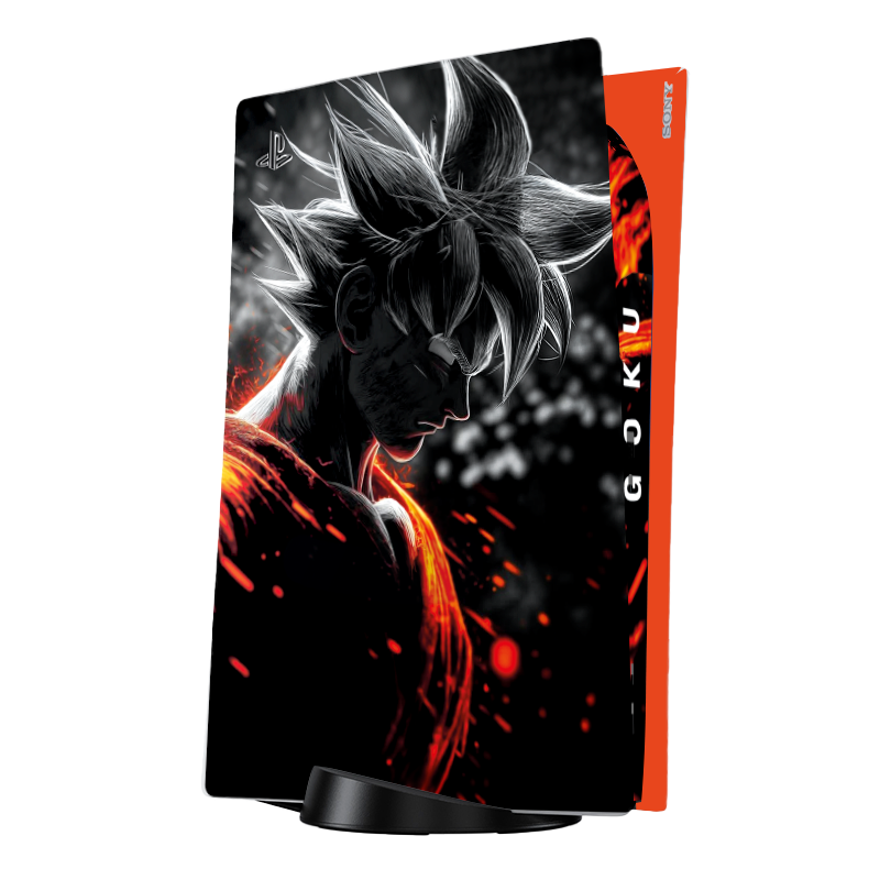 Dragon Ball Goku Skin Playstation 5 Fat Xonebrand