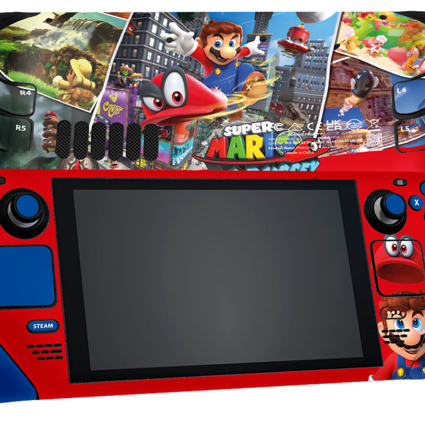 Mario Odyssey Steam Deck Skin Xonebrand