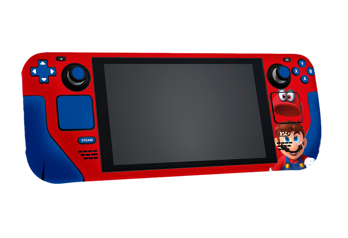 Mario Odyssey Steam Deck Skin Xonebrand