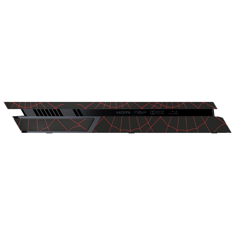 Spiderman Miles Skin Playstation 4 Slim Xonebrand