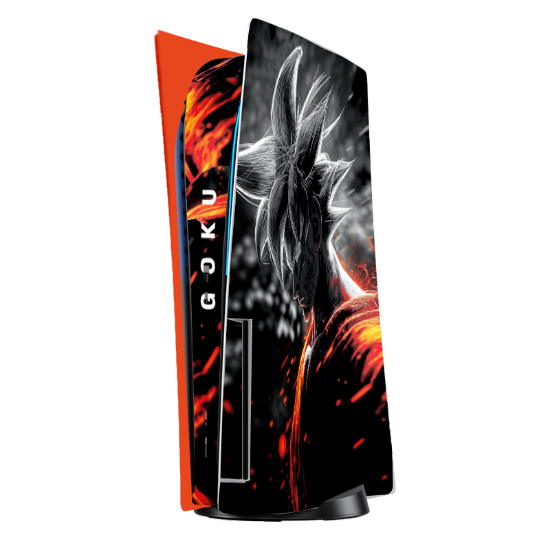 Dragon Ball Goku Skin Playstation 5 Fat Xonebrand