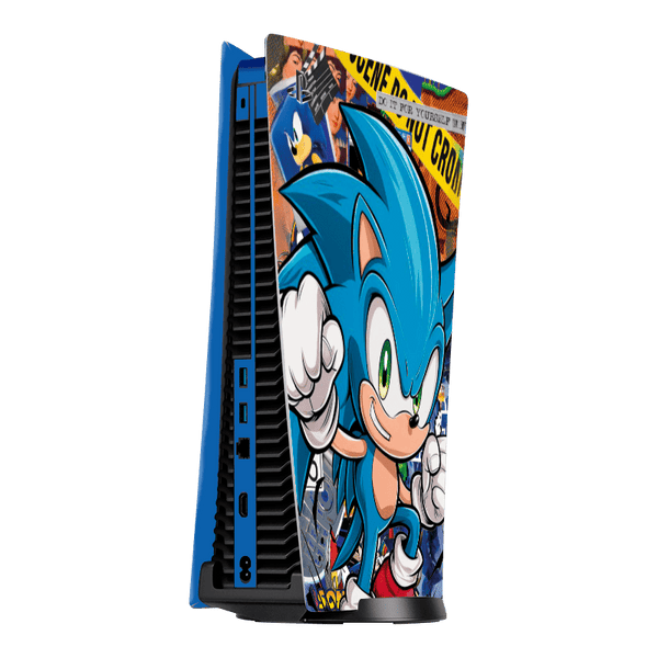 Sonic Skin Playstation 5 Fat