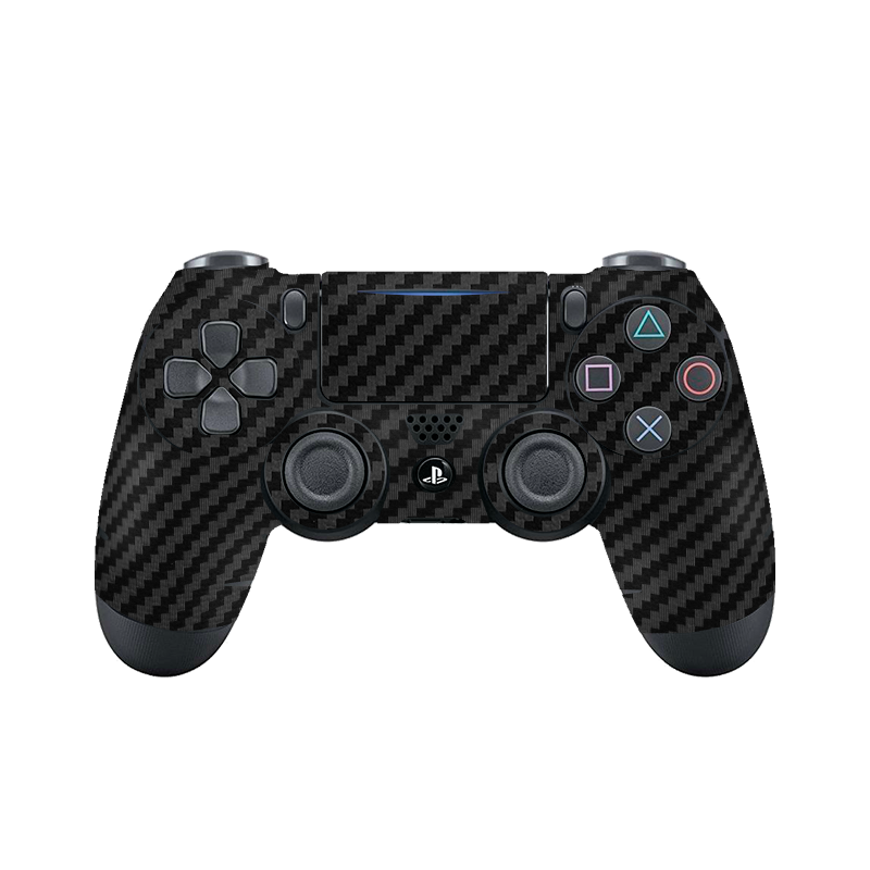 Black Carbon Fiber Skin Playstation 4 Slim
