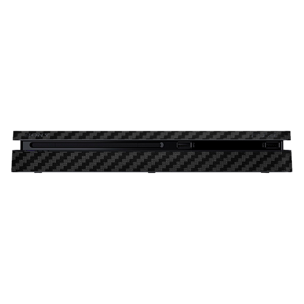 Black Carbon Fiber Skin Playstation 4 Slim