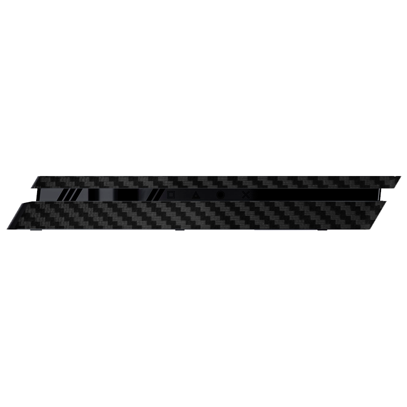 Fibra Carbono Negro Skin Playstation 4 Slim Xonebrand