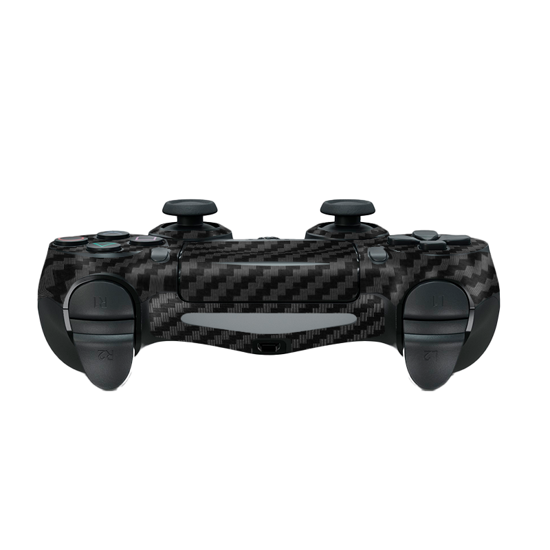 Black Carbon Fiber Skin Playstation 4 Slim
