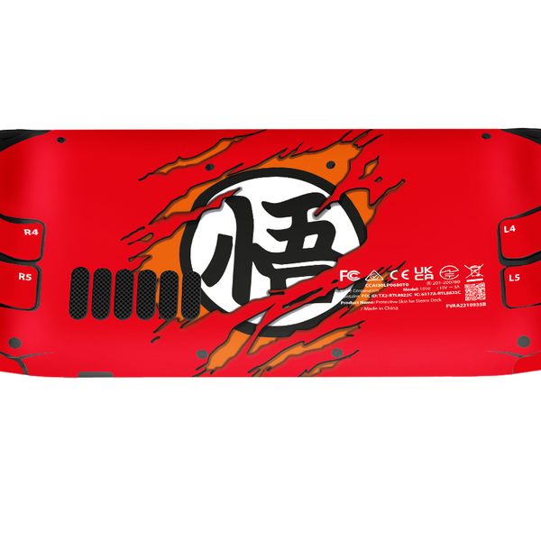 Dragon Ball Goku Steam Deck Skin Xonebrand