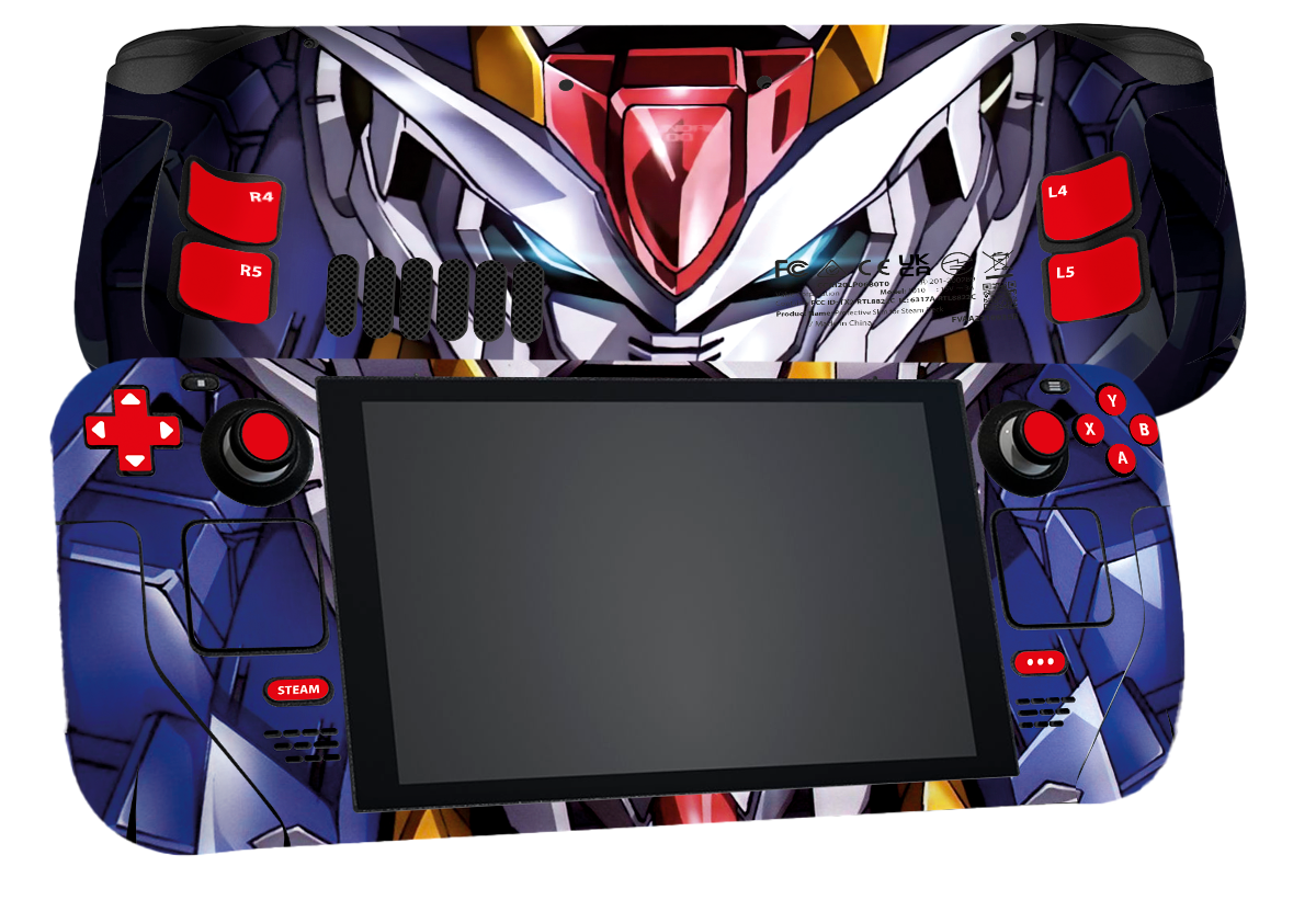 Gundam Steam Deck Skin Xonebrand