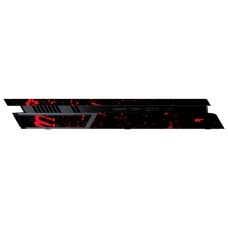 Mancha Sangre Skin Playstation 4 Slim Xonebrand