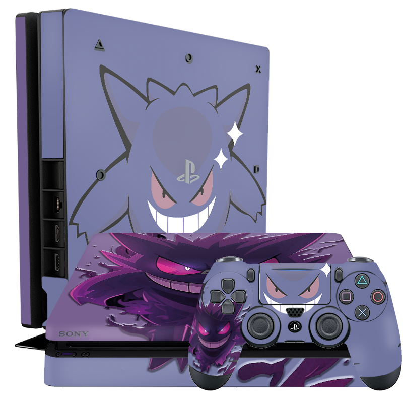 Pokemon Gengar Skin Playstation 4 Slim Xonebrand
