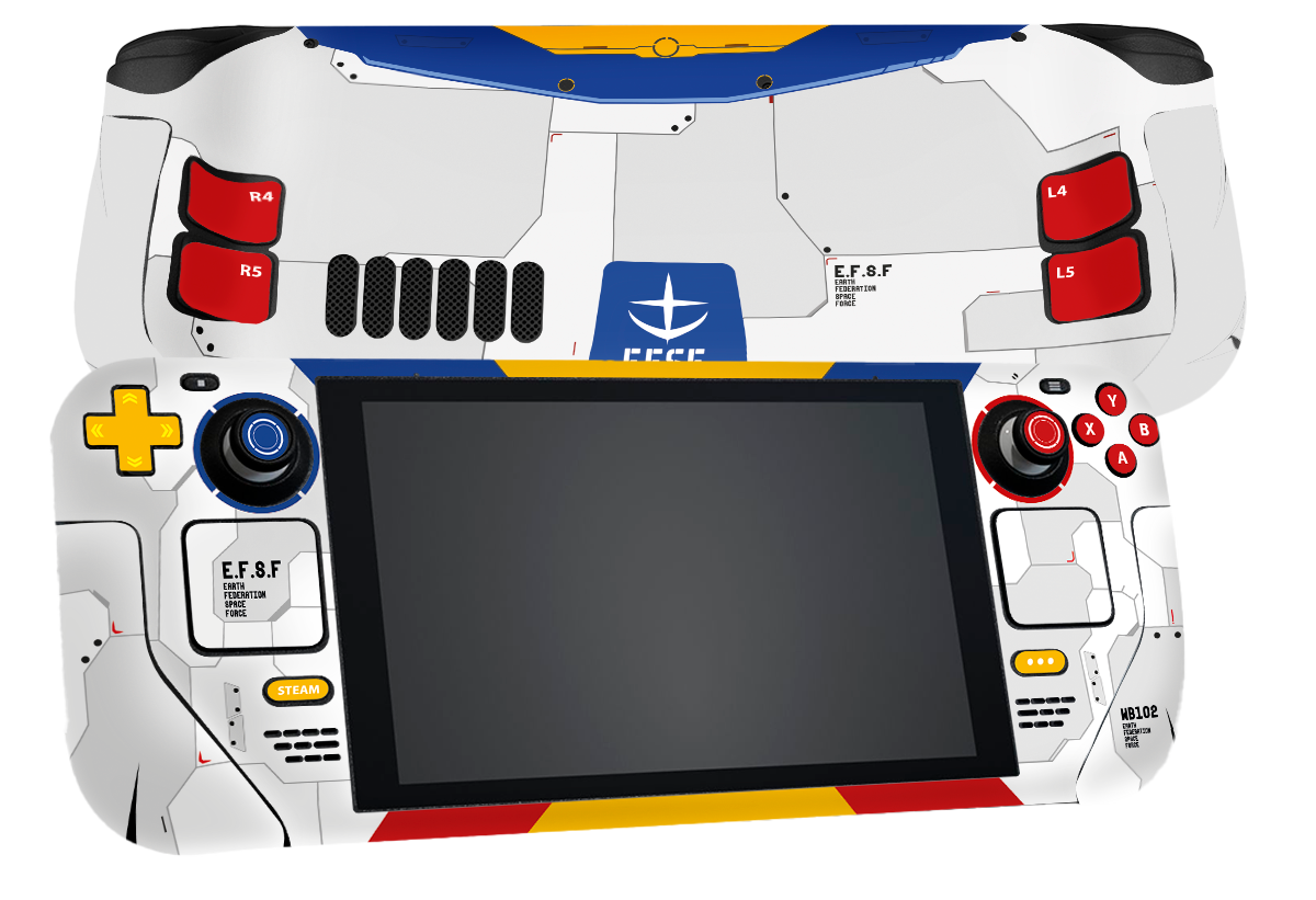 Gundam Steam Deck Skin Xonebrand