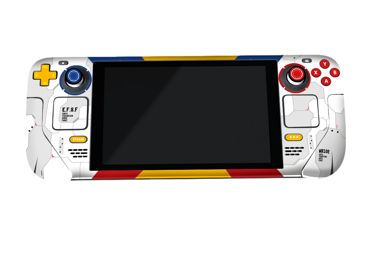 Gundam Steam Deck Skin Xonebrand