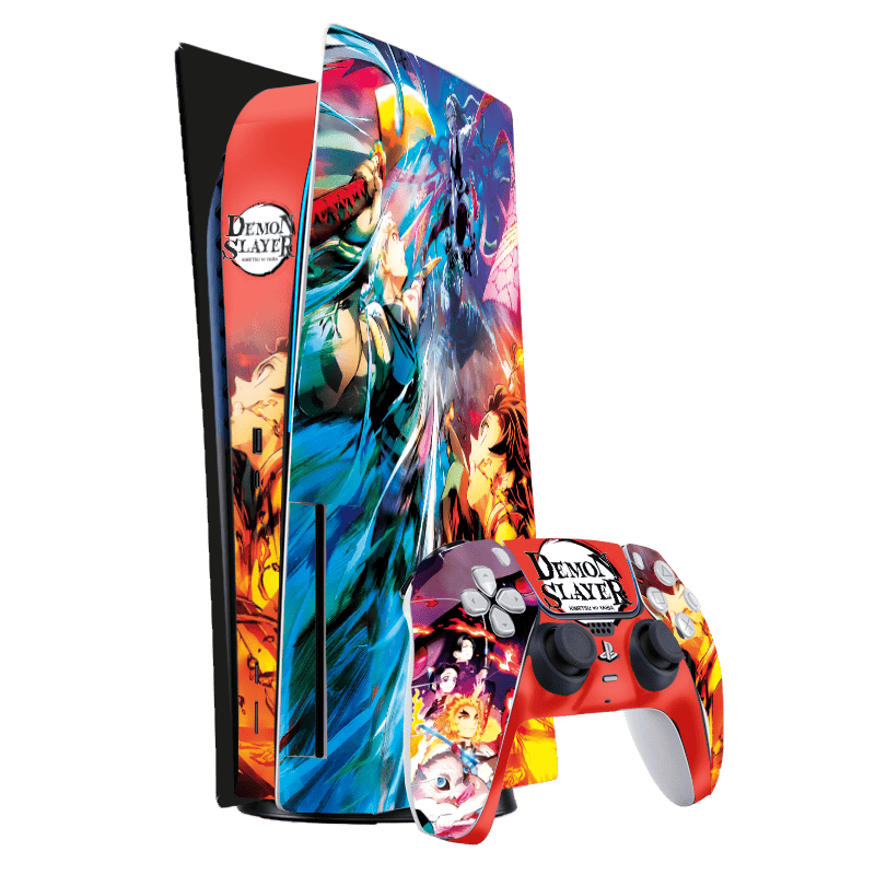 Demon Slayer Skin Playstation 5 Fat Xonebrand