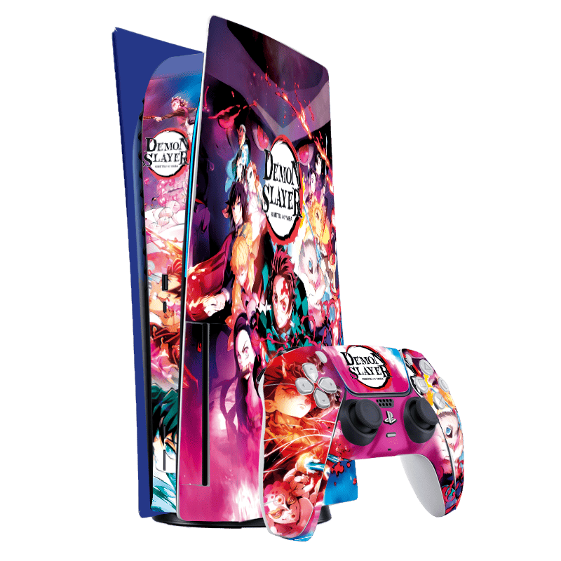 Demon Slayer Skin Playstation 5 Fat Xonebrand