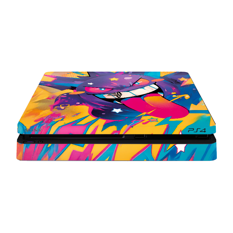 Pokemon Gengar Skin Playstation 4 Slim Xonebrand