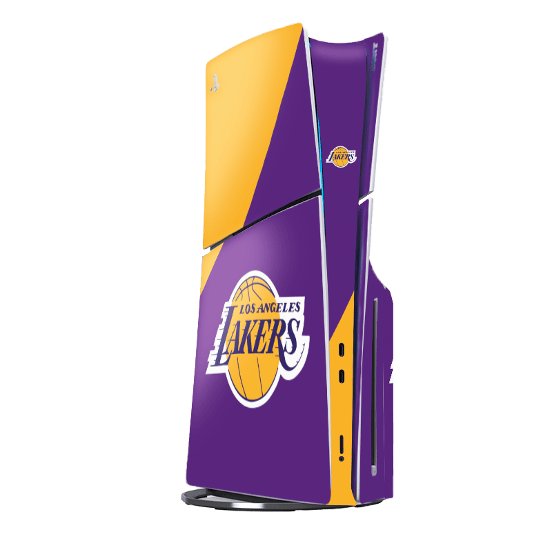 Los Angeles Lakers Skin Playstation 5 Slim Xonebrand