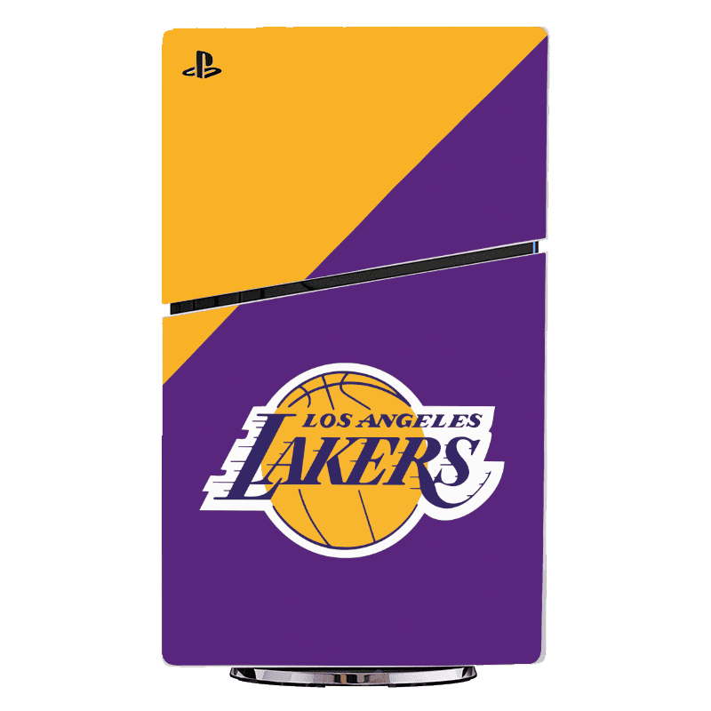 Los Angeles Lakers Skin Playstation 5 Slim Xonebrand