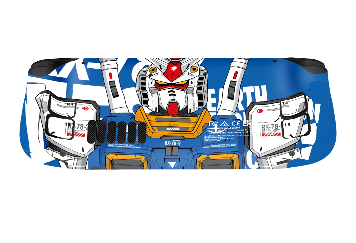 Gundam Steam Deck Skin Xonebrand