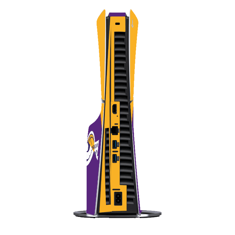 Los Angeles Lakers Skin Playstation 5 Slim Xonebrand