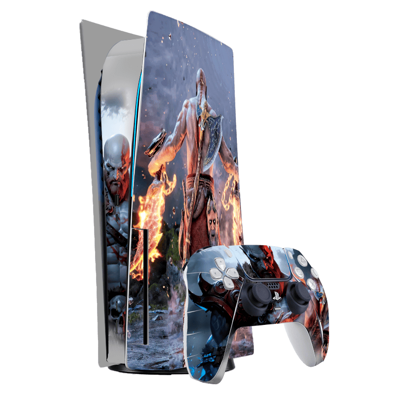 God of War Skin Playstation 5 Fat Xonebrand
