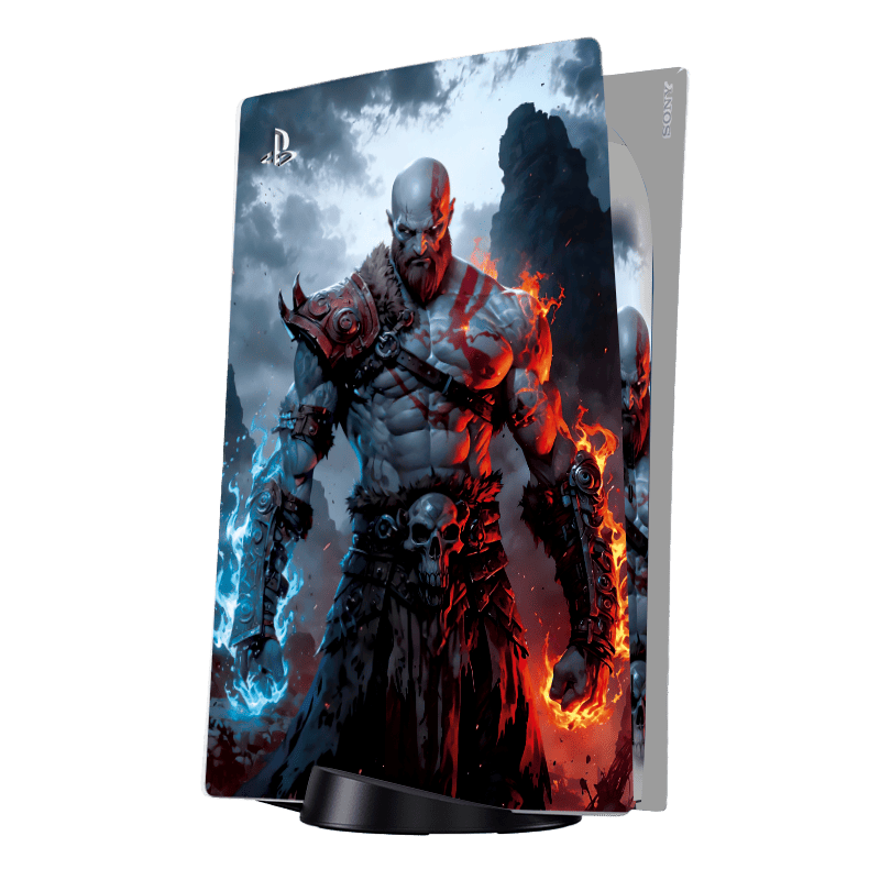 God of War Skin Playstation 5 Fat Xonebrand
