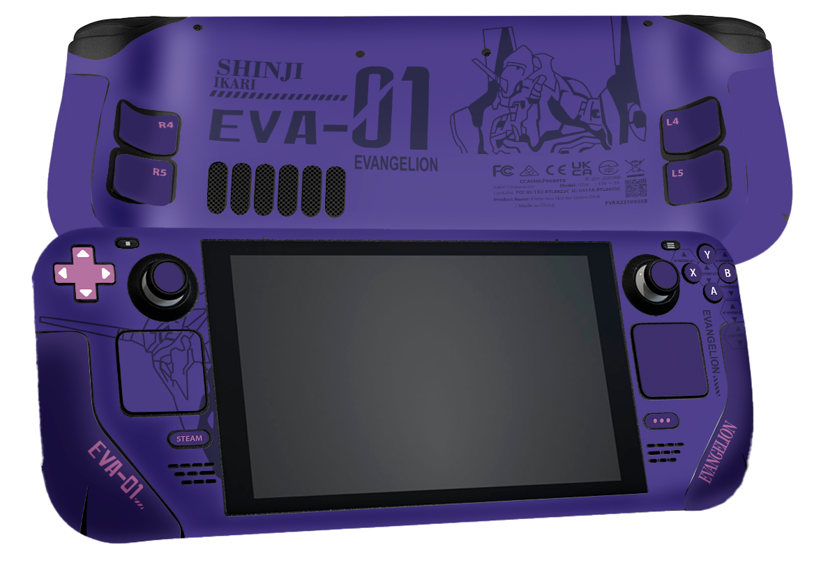 Evangelion Eva 01 Steam Deck Skin Xonebrand