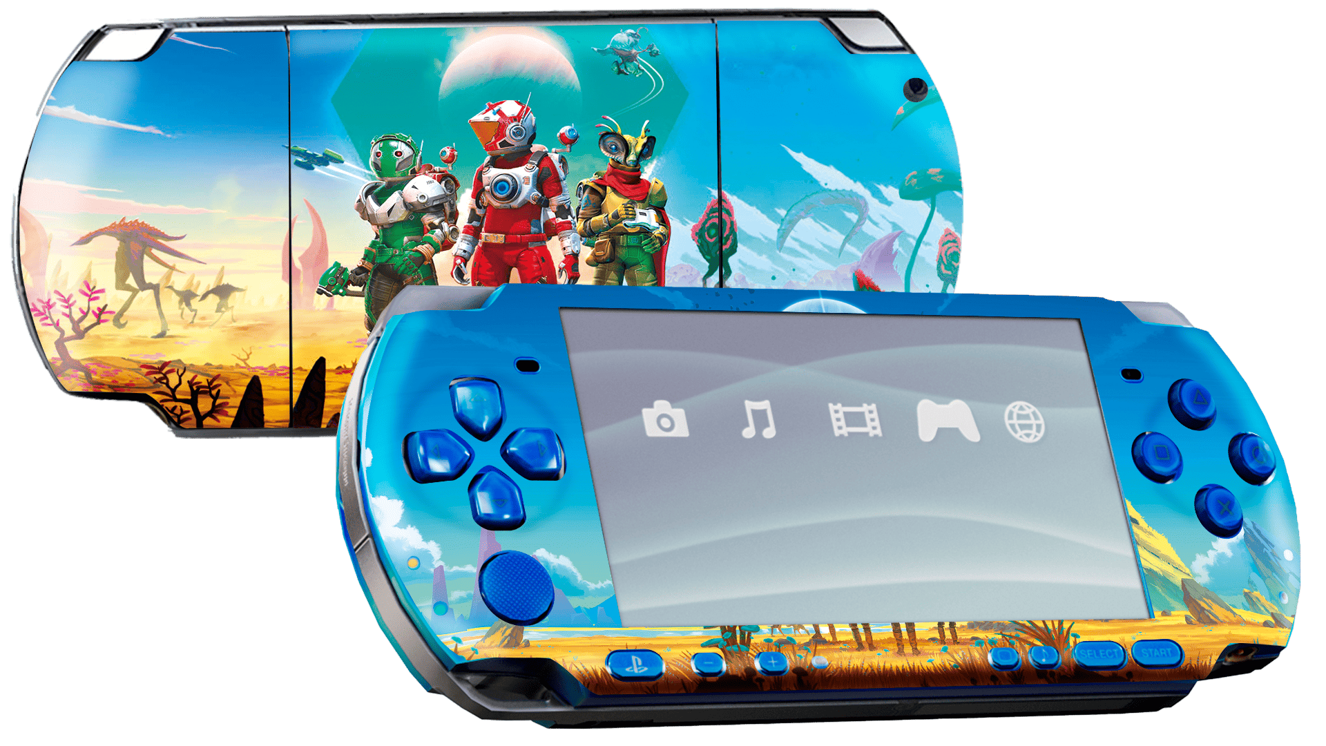 No Man's Sky Skin Playstation Portable (PSP)