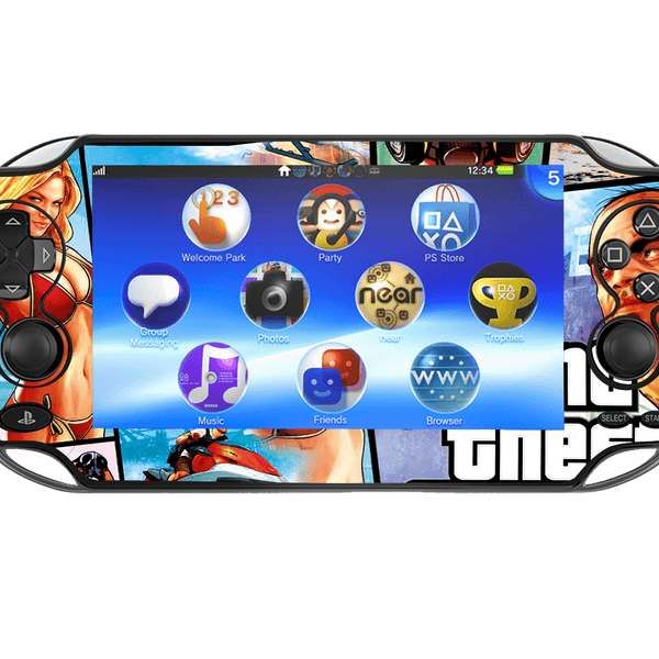 GTA Skin Playstation Portable PSVita Fat