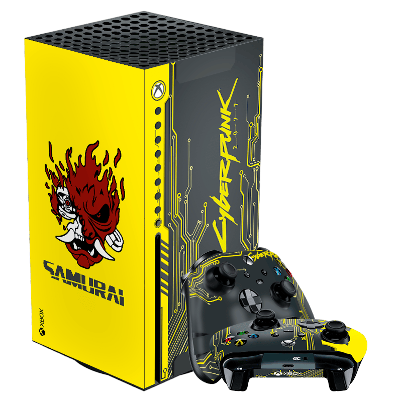 Cyberpunk 2077 Xbox Series X Skin Xonebrand