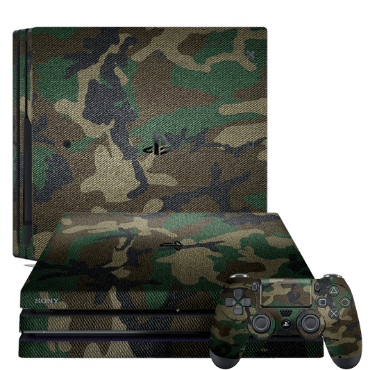 Verde Camuflaje PS4 Pro Bundle Skin