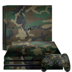 Verde Camuflaje PS4 Pro Bundle Skin