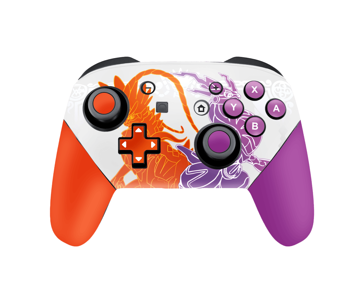 Pokemon Scarlet & Violet Skin Nintendo Switch Pro Controller Xonebrand