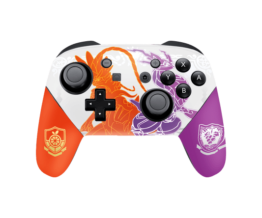 Pokemon Scarlet & Violet Nintendo Switch Pro Control Skin