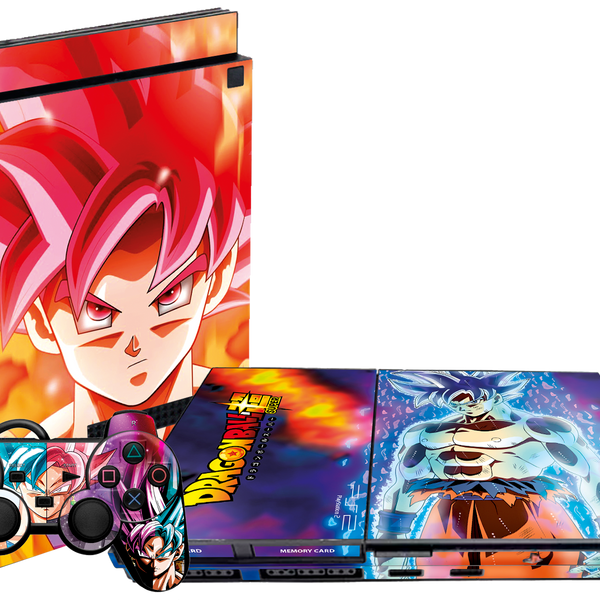 Dragon Ball Goku Super Skin Playstation 2 Slim
