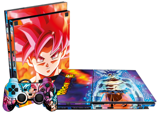Dragon Ball Goku Super Skin Playstation 2 Slim
