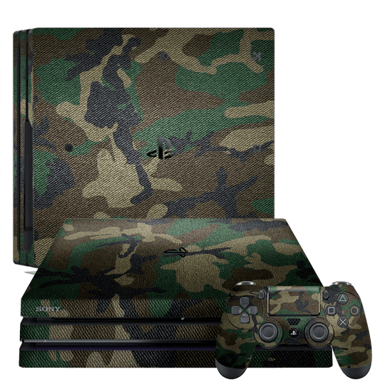 Camuflado Verde Skin Playstation 4 Pro