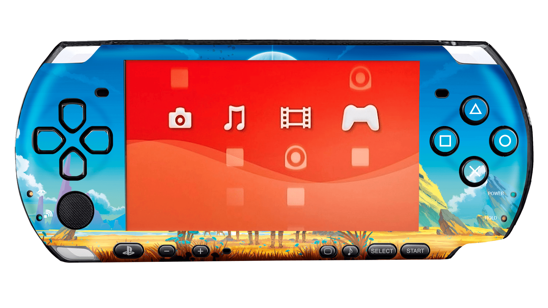 No Man's Sky Skin Playstation Portable (PSP) Xonebrand