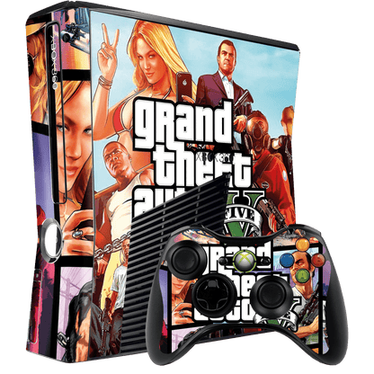 GTA V Xbox 360 Slim Bundle Skin