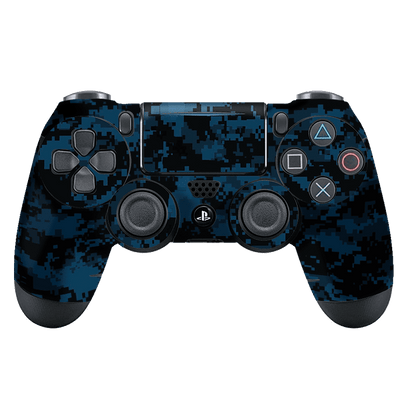 Azul Camuflado PS4 Slim Bundle Skin