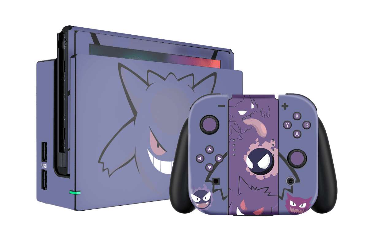 Pokemon Gengar Skin Nintendo Switch (2017) Xonebrand