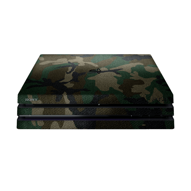 Verde Camuflaje PS4 Pro Bundle Skin