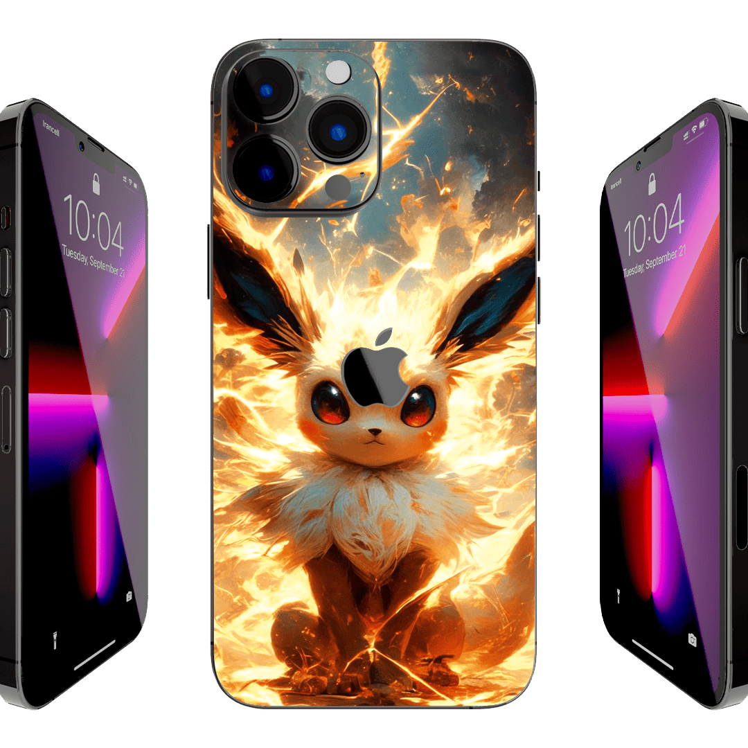 Pokemon Eevee Iphone 13 Pro Max Bundle Skin