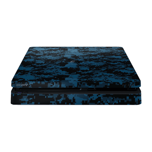 Camuflado Azul Skin Playstation 4 Slim