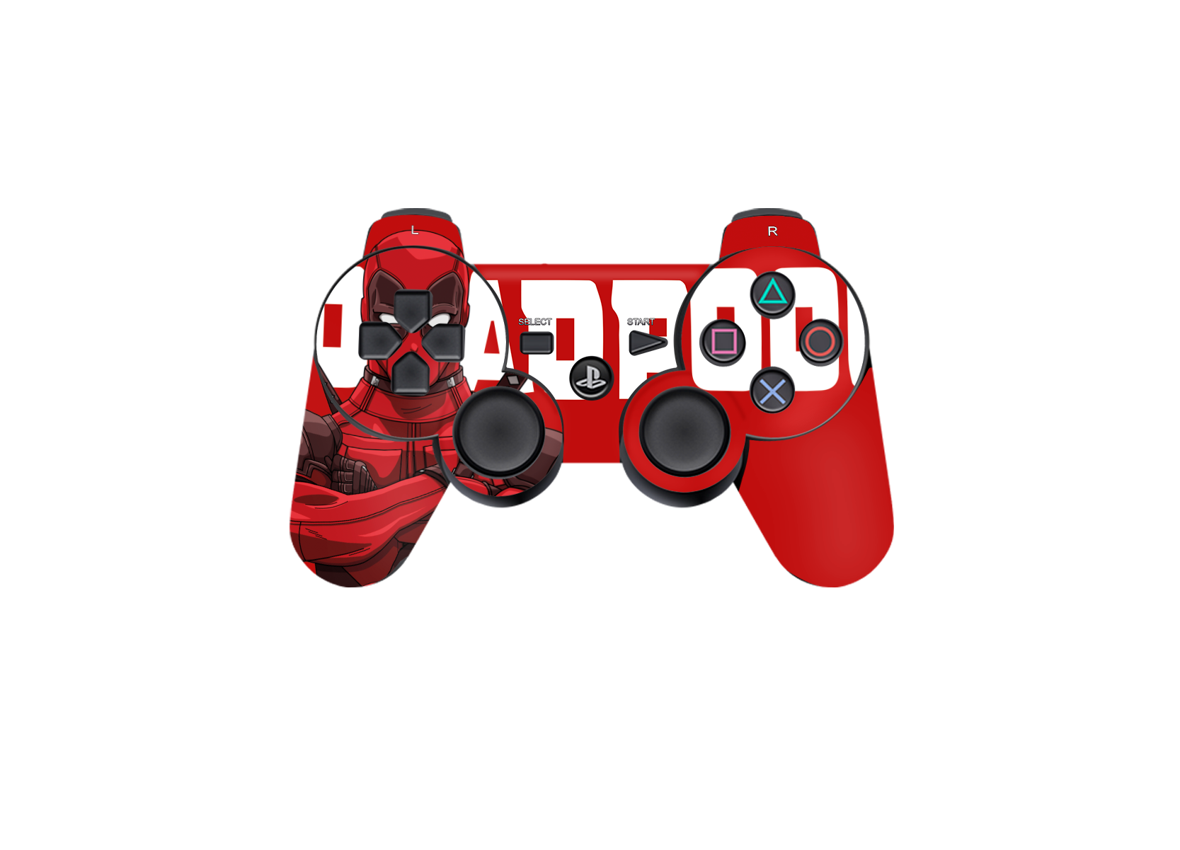 Deadpool Skin Playstation 3 Slim