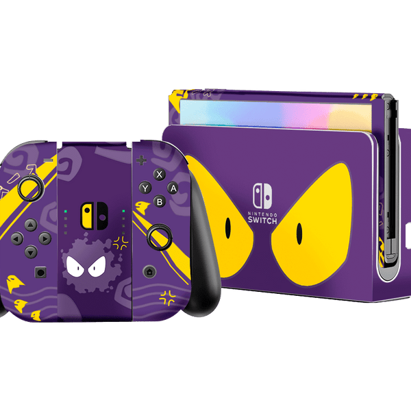 Pokemon Gastly Skin Nintendo Switch OLED (2021)