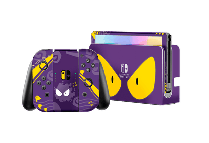 Pokémon Gastly Nintendo Switch Oled (2021) Skin