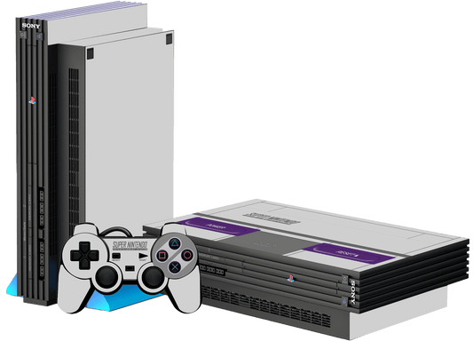 SNES PS2 Fat Bundle Skin